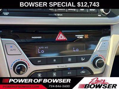2018 Hyundai ELANTRA Value Edition