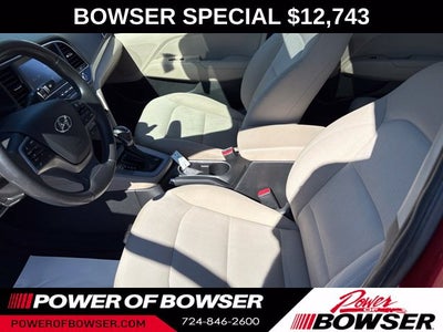 2018 Hyundai ELANTRA Value Edition