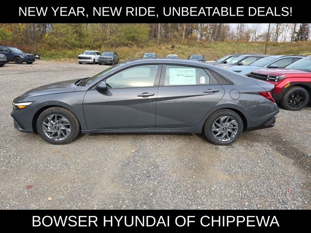 2026 Hyundai Elantra Hybrid Blue