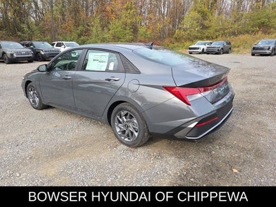 2026 Hyundai Elantra Hybrid Blue