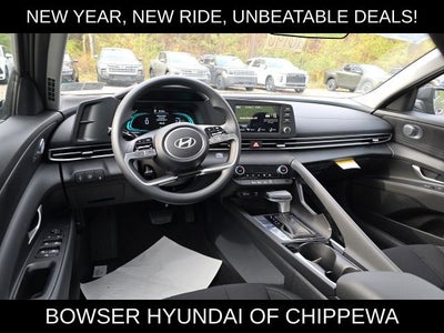 2026 Hyundai Elantra Hybrid Blue