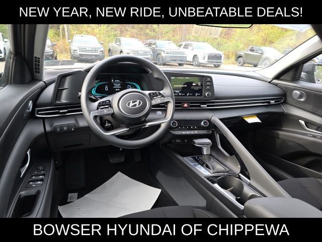 2026 Hyundai Elantra Hybrid Blue