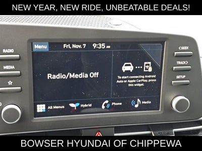 2026 Hyundai Elantra Hybrid Blue