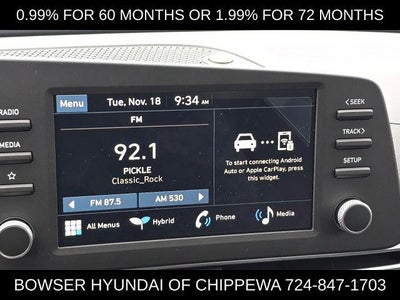 2026 Hyundai ELANTRA HYBRID Blue