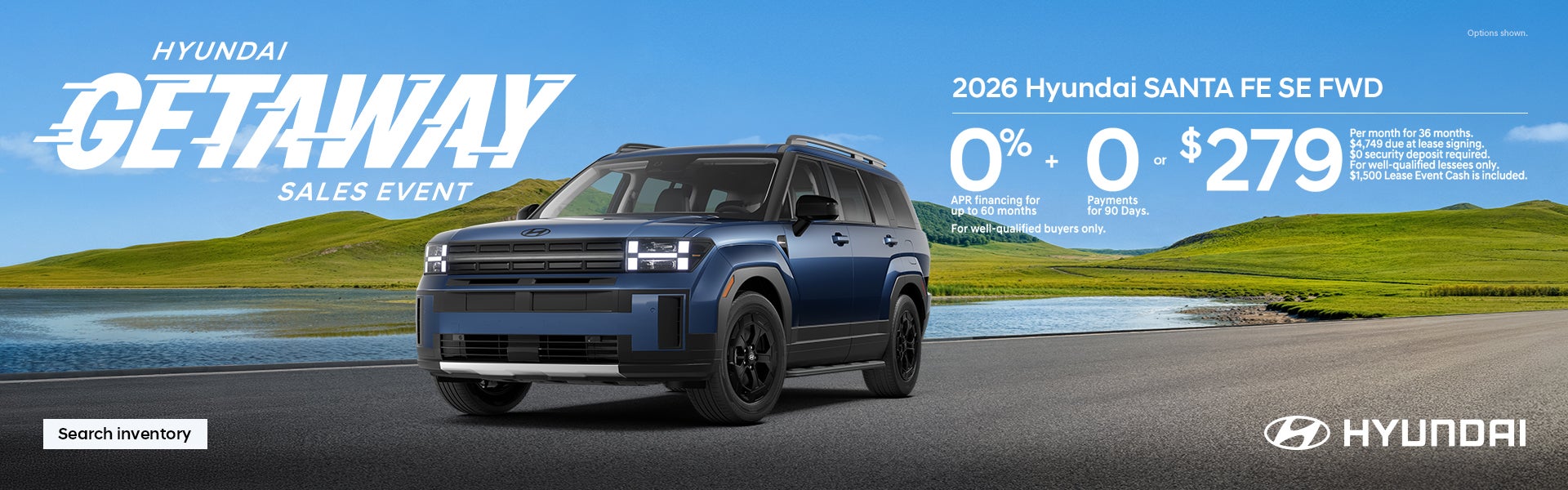 0% APR for 60 mos. or $3,000 Total Savings