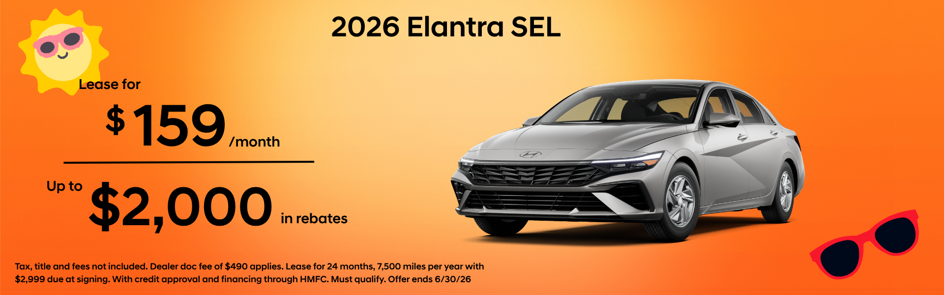 2026 Hyundai Elantra lease