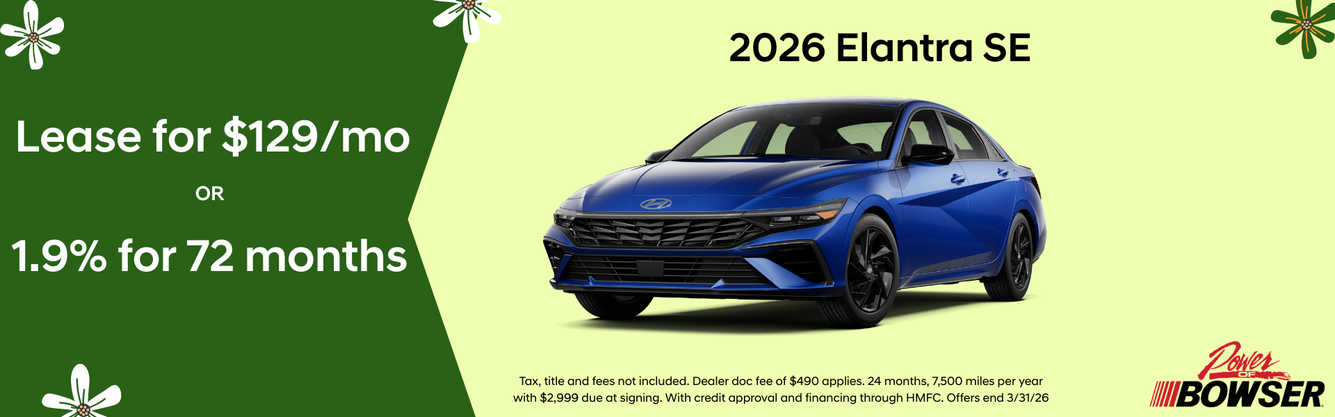 2026 Hyundai Elantra SE