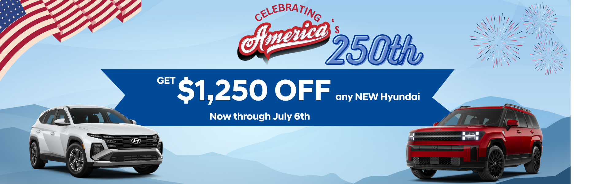 $1250 Off new Hyundai