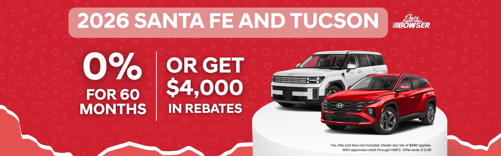 2026 SANTA FE + TUCSON